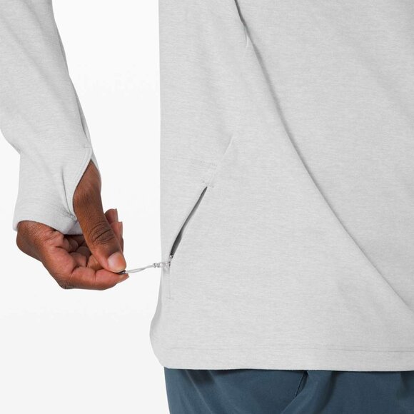 BNWT Lululemon Surge Warm Long Sleeve in Light Grey - Picture 3 of 13